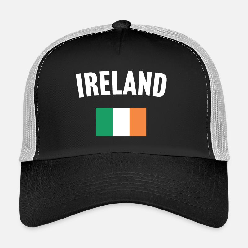 Drapeau de l’Irlande Casquette trucker 
