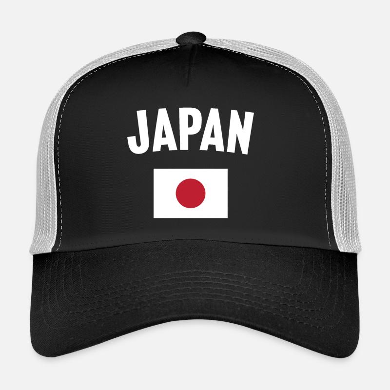 Drapeau du Japon Casquette trucker 