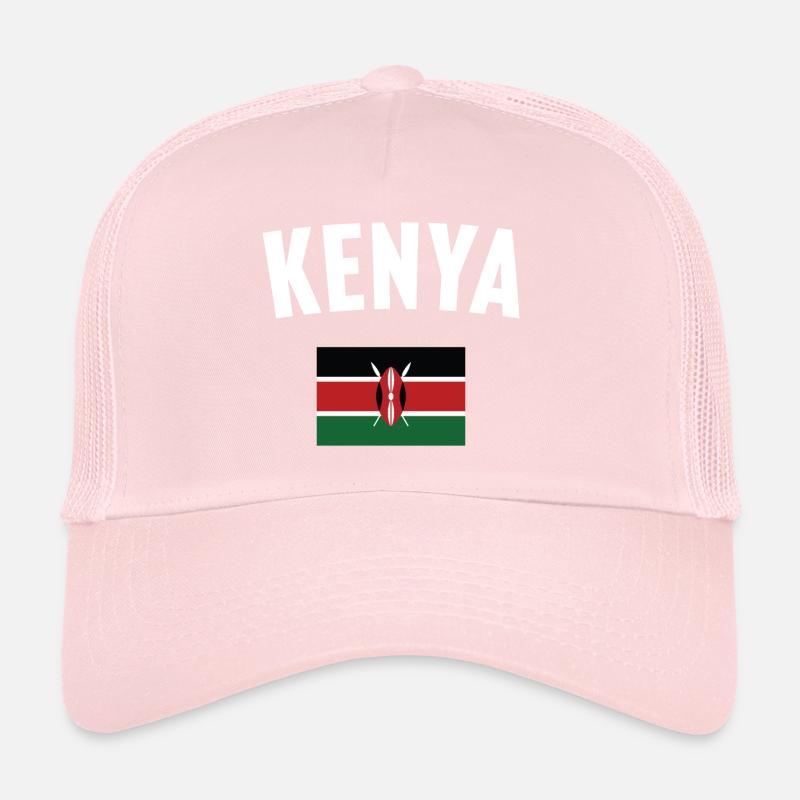 Drapeau du Kenya Casquette trucker 