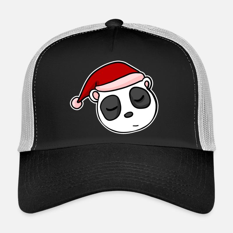 Panda Noël Noël Avent Casquette trucker 