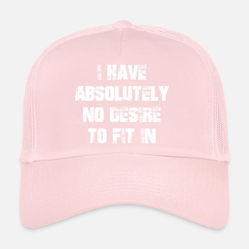 Je n’ai absolument aucune envie de m’intégrer Casquette trucker 