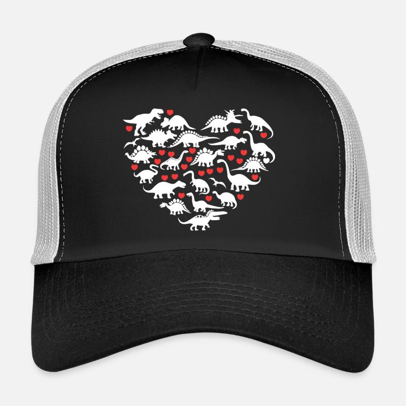 Ich liebe Dinosaurier Trucker Cap