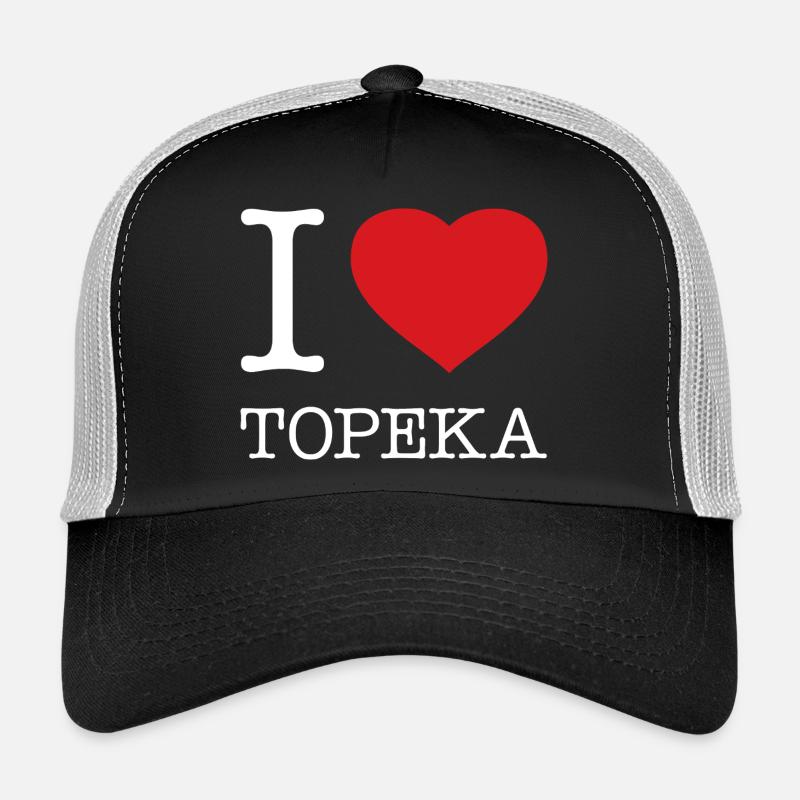 I LOVE TOPEKA Trucker Cap