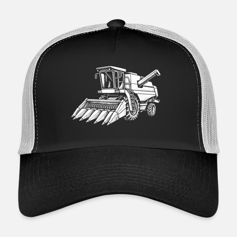 Corn Harvester Trucker Cap