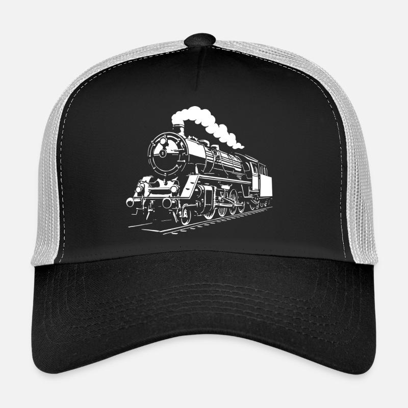Dampfzeit - Trucker Cap - Schwarz/Steingrau