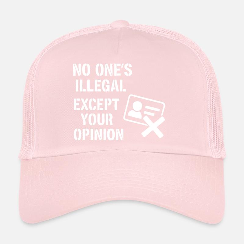 No one is illegal Trucker Cap
