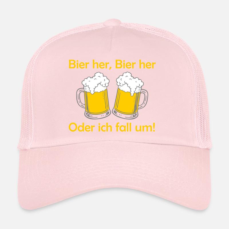 Des abeilles ici, des abeilles ici - oder ich fall um ! Casquette trucker 