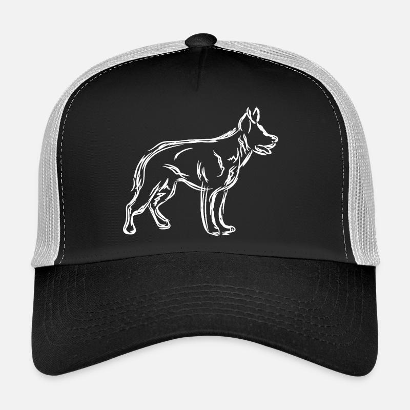 Chien de berger Casquette trucker 