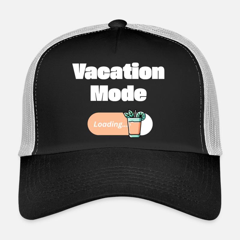 Vacation Mode On – Mai Tai mit Ladebalken (hell) Trucker Cap
