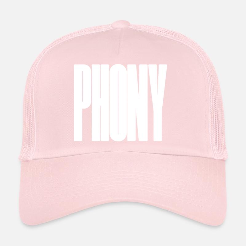 Phony - Bold typographical design Trucker Cap