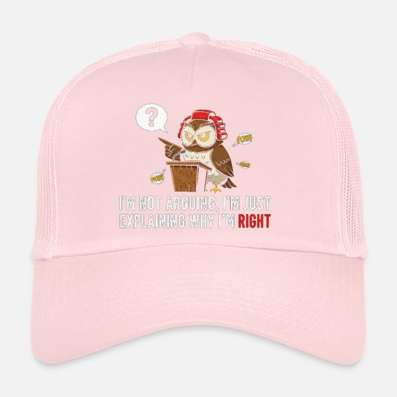 Eulen-Debattierer auf dem Podium Trucker Cap