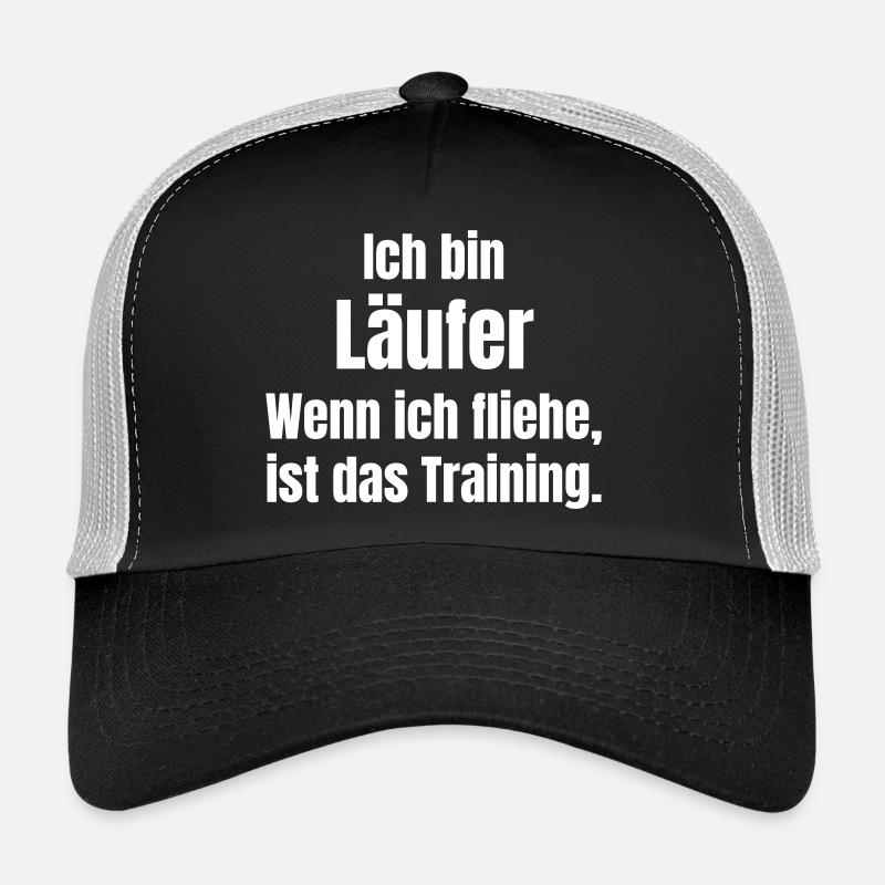 I am a runner training motivation Trucker Cap