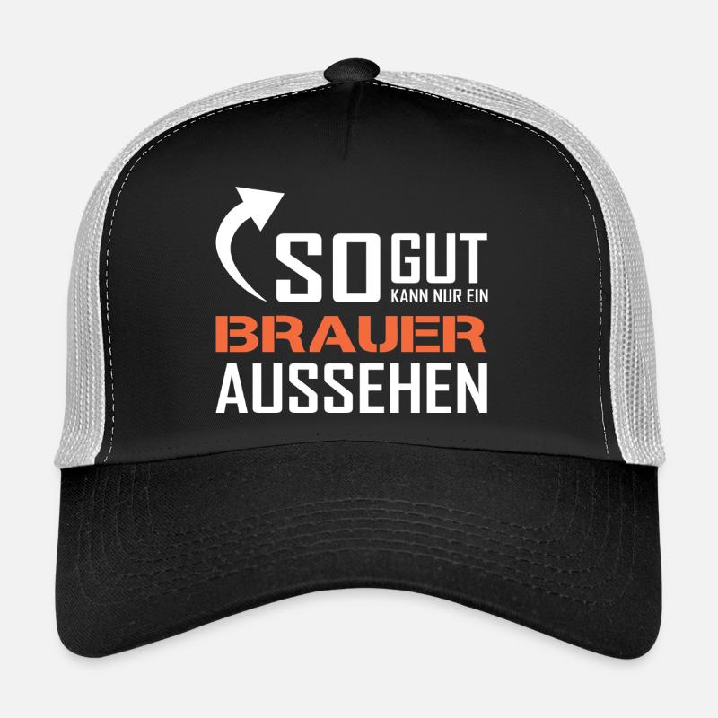 Seul un brasseur peut être aussi beau Casquette trucker 