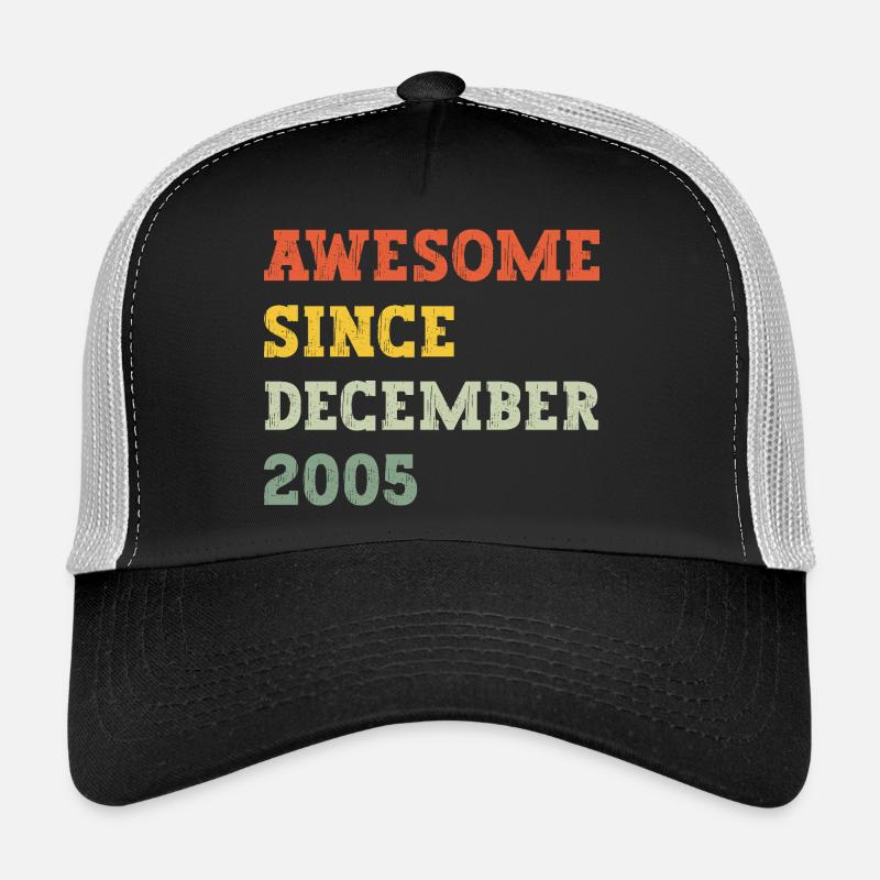 2005 December Birthday Gift Trucker Cap