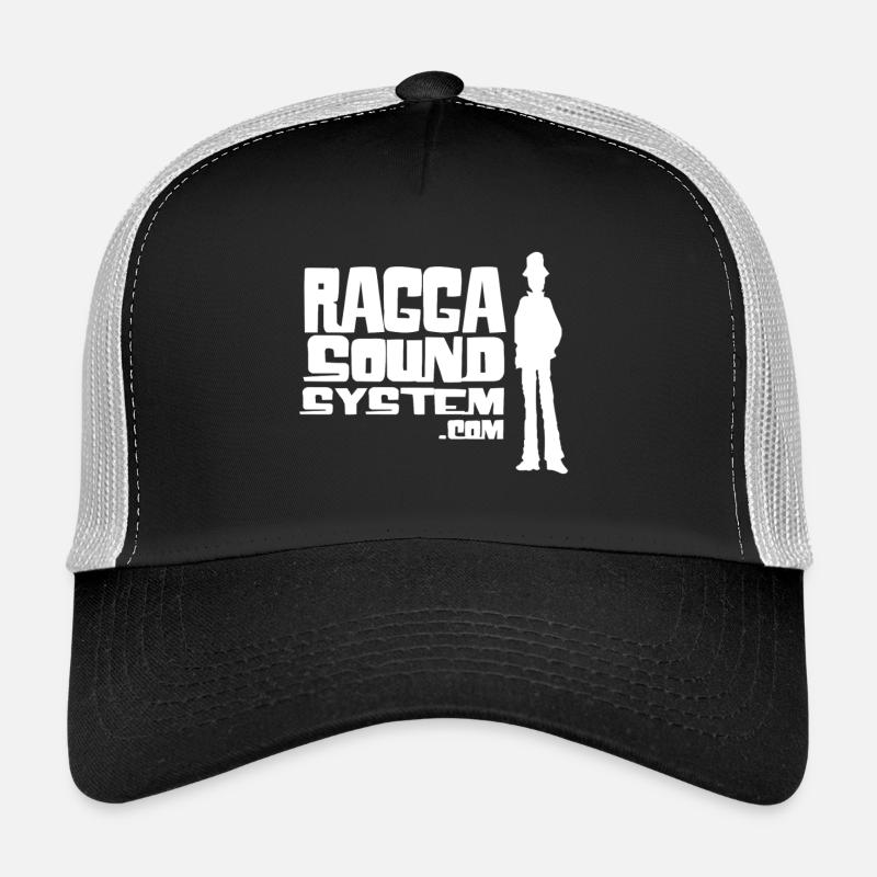 ragga-sound-system-logo-W Casquette trucker 