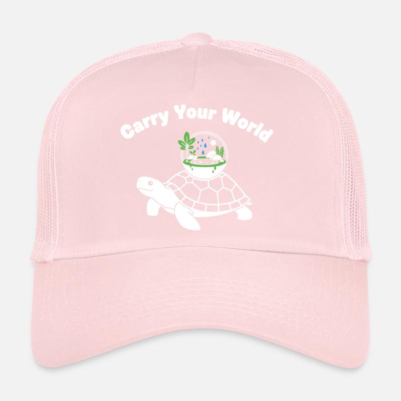 Glass Dome Turtle World in Shell Trucker Cap