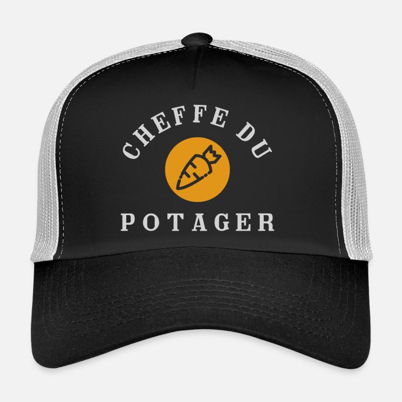 Chef du Potager Design Humorous Gardening Trucker Cap