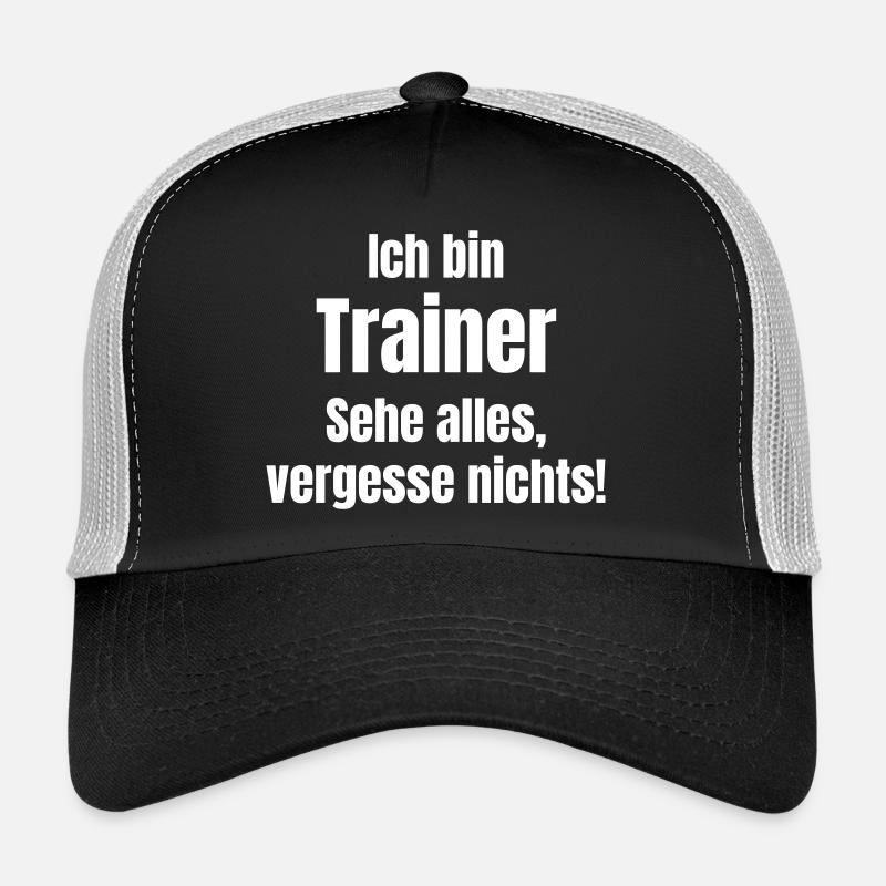 I'm a Coach Saying Graphic Trucker Cap
