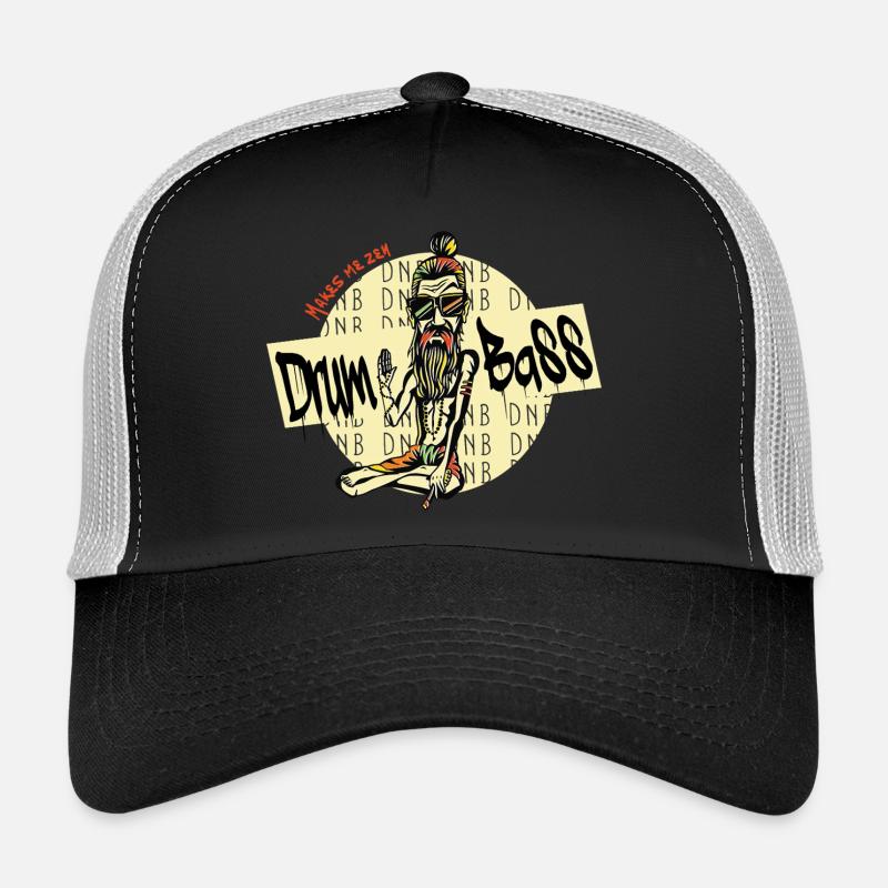 DNB Makes Me Zen - Drum and Bass , DnB, Drum n Bas Trucker Cap