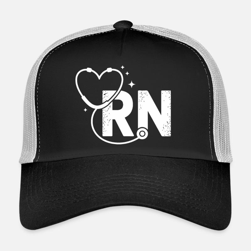 Herzloop RN logo with stars Trucker Cap