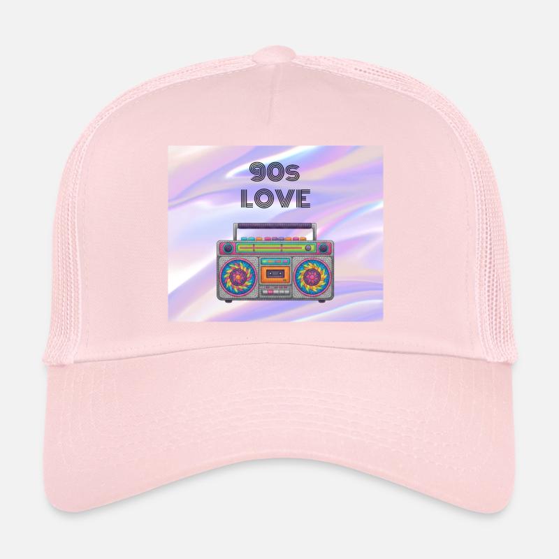 90s Liebe Boombox Trucker Cap