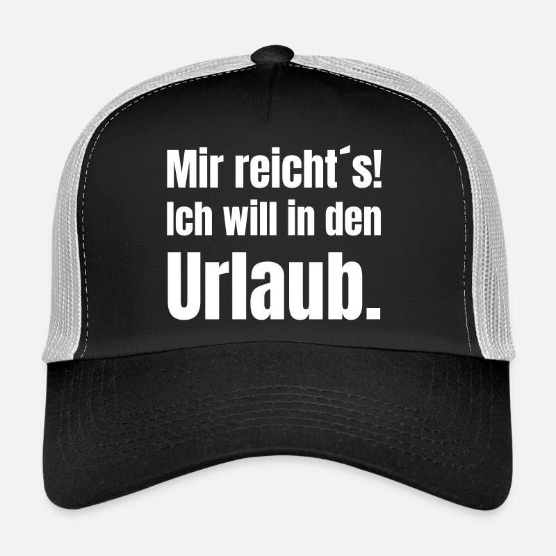 Le désir des fêtes dans une typographie audacieuse Casquette trucker 
