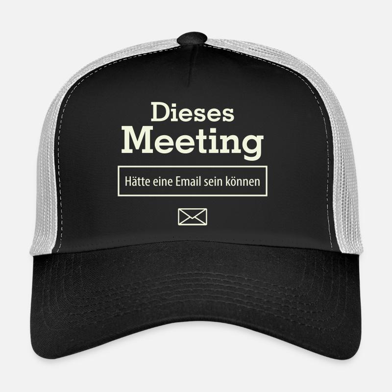 Cette réunion aurait pu être un e-mail Casquette trucker 
