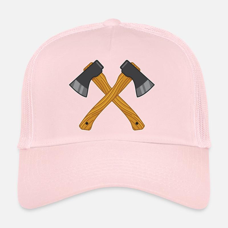 Axes croisés Casquette trucker 