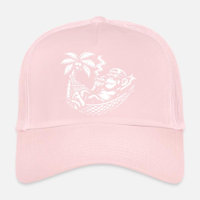 Chill Monkey Hammock Cigar Trucker Cap