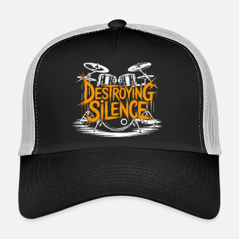 Schlagzeuger Drumset Design Trucker Cap