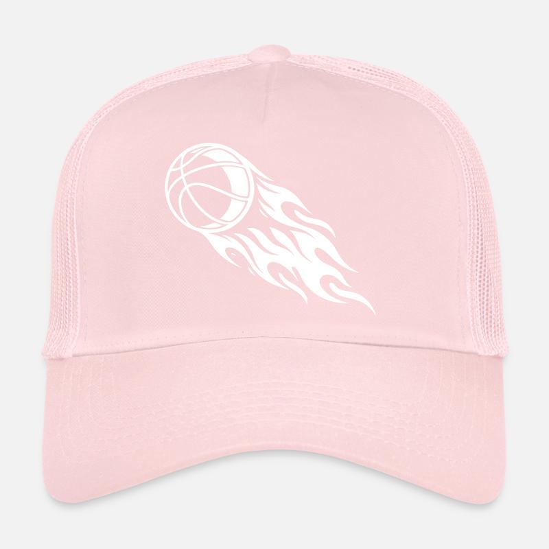 Basketball Fire Casquette trucker 