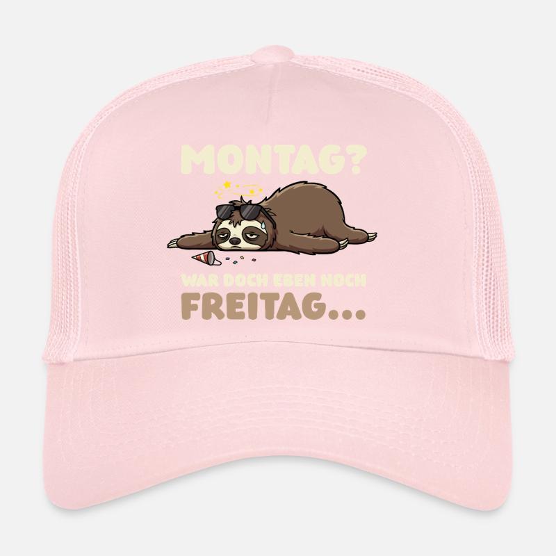 Monday? It was just Friday – sloth Trucker Cap