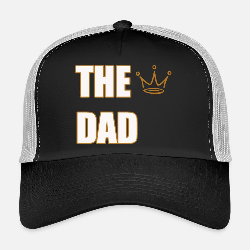 THE DAD – Bold & Classic Father Statement Design Trucker Cap