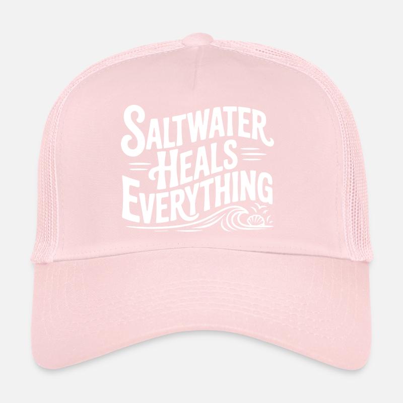 Saltwater Heals Everything Trucker Cap