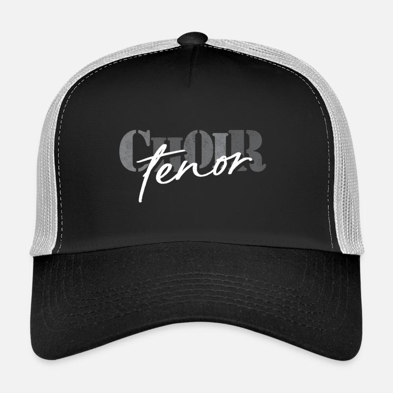 Choir Tenor singer - Trucker Cap - black/stone grey