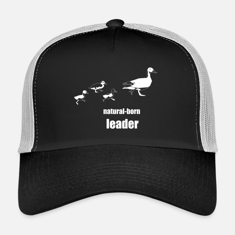 chef-né - Casquette trucker  - noir/gris pierre