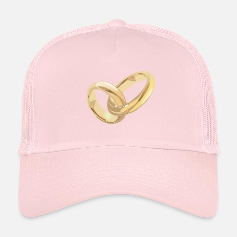 The golden wedding ring Trucker Cap