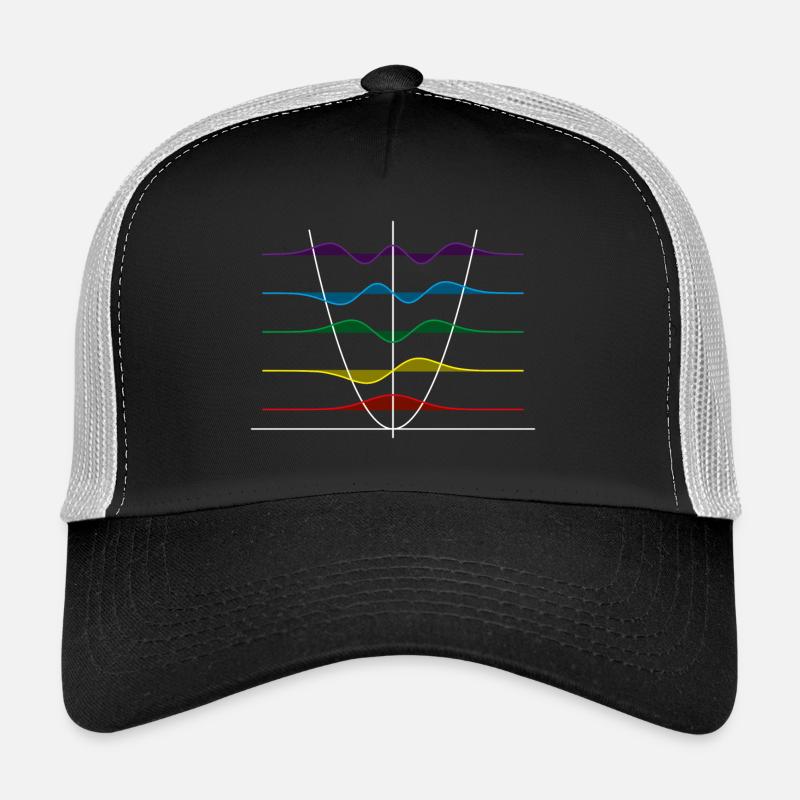 Harmonic oscillator - Trucker Cap - black/stone grey