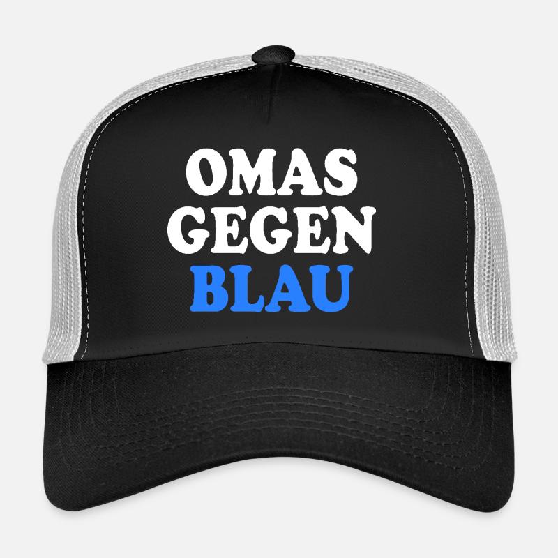 Omas gegen blau Trucker Cap