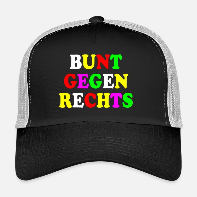Bunt gegen rechts Trucker Cap