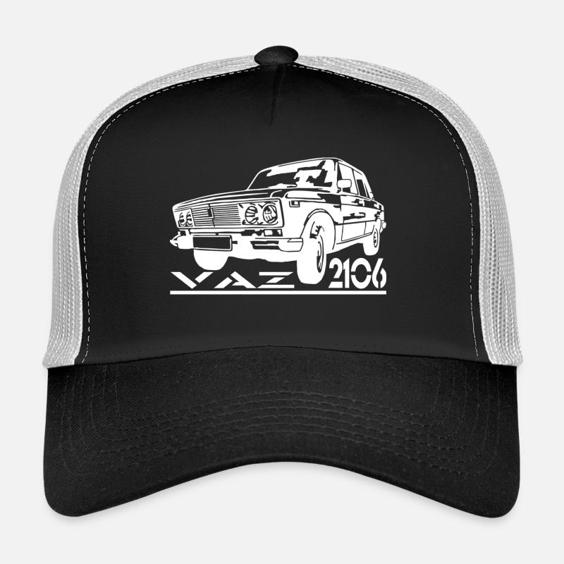 Lada 1600 VAZ 2106 - Trucker Cap - Schwarz/Steingrau