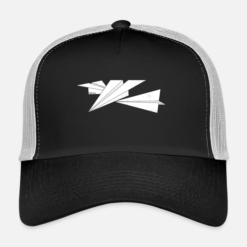 Triple-paper - Trucker Cap - Schwarz/Steingrau