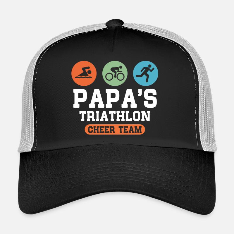 Triathlon Papa Trucker Cap
