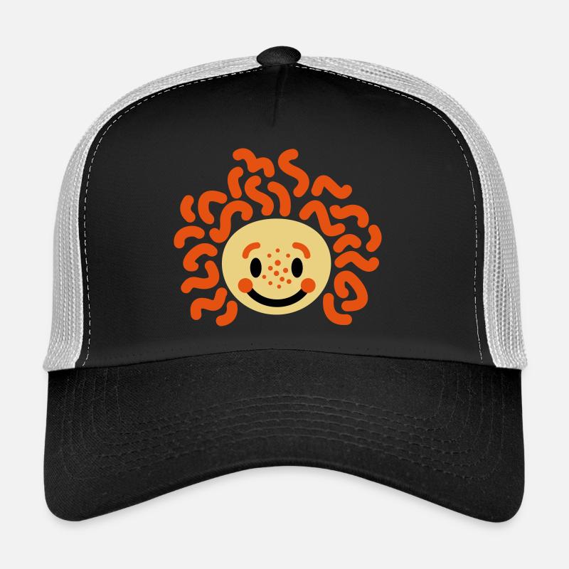 Enfant avec des taches de rousseur Casquette trucker 