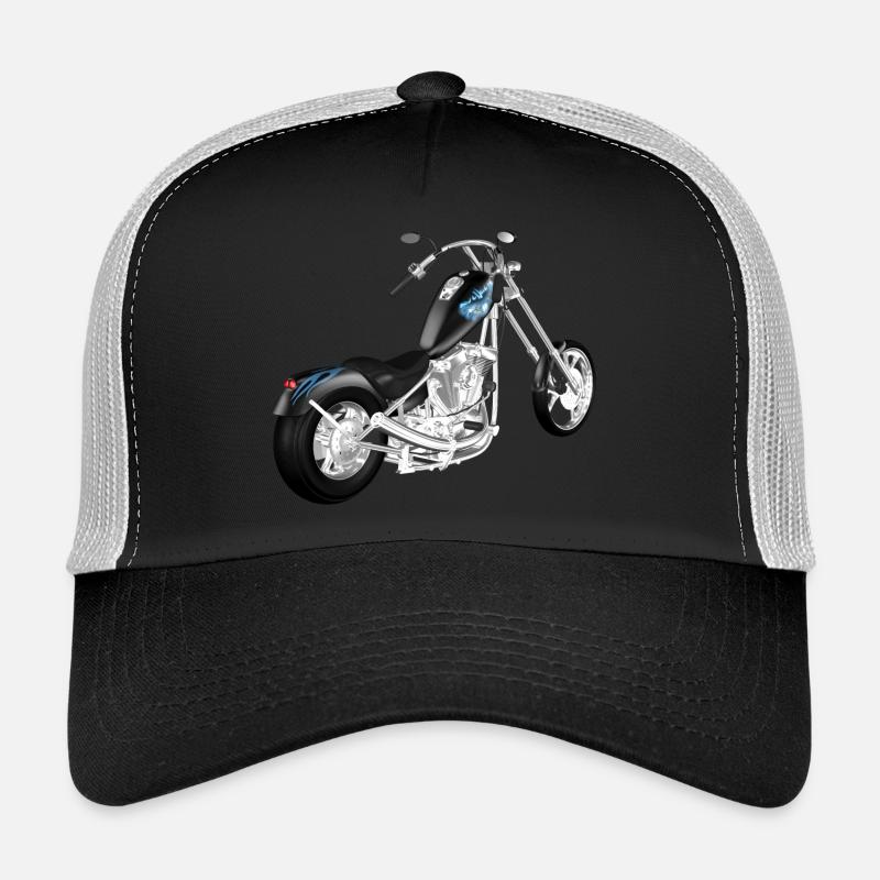 Motocycle Casquette trucker 