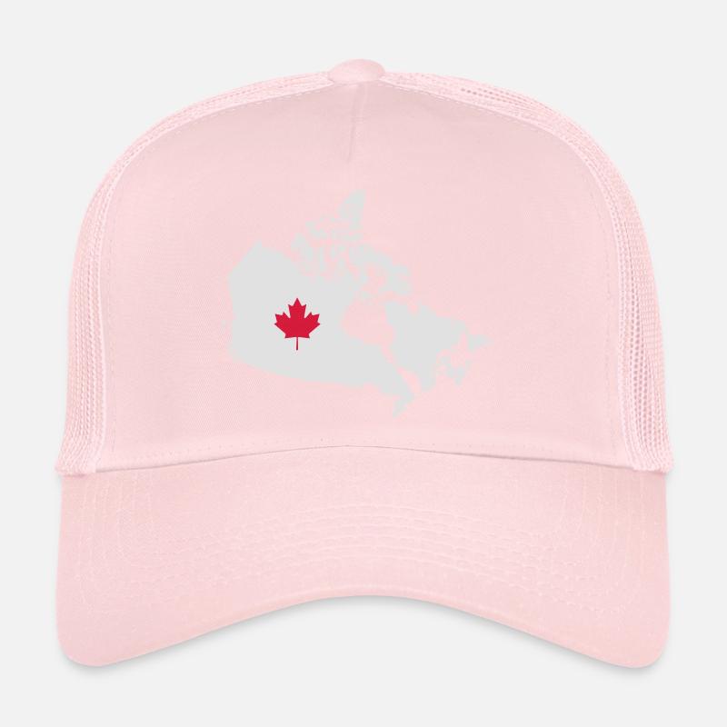 Kanada, Canada Map Casquette trucker 
