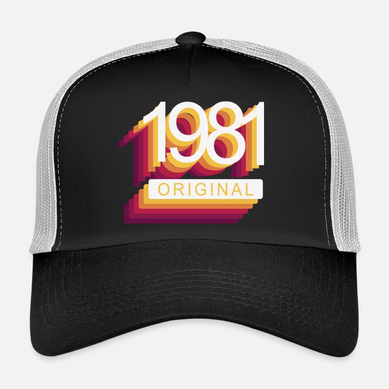 Né en 1981 Casquette trucker 