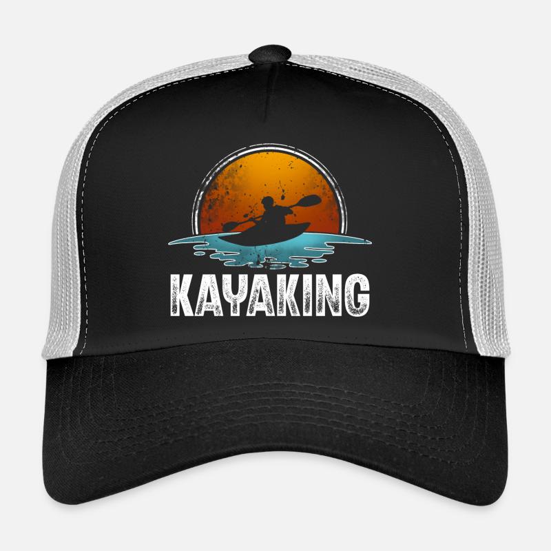 Kayak Kayaker Kayaker - Trucker Cap - black/stone grey