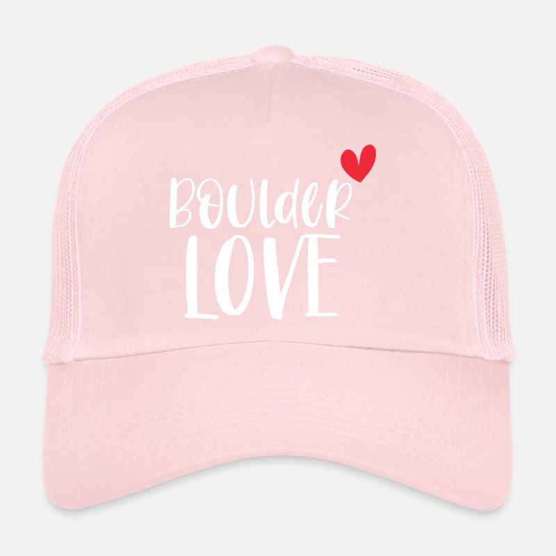 Escalade Bloc Boulder Love Mountains Cadeau Casquette trucker 