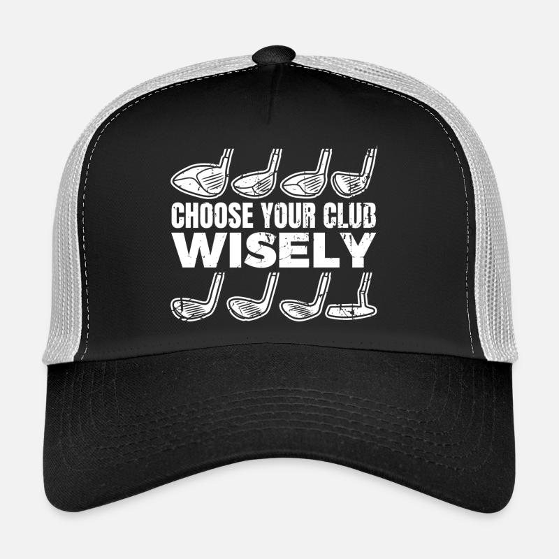 Wähle deinen Golfschläger Trucker Cap